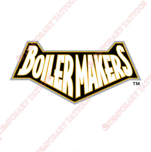Purdue Boilermakers Customize Temporary Tattoos Stickers NO.5953